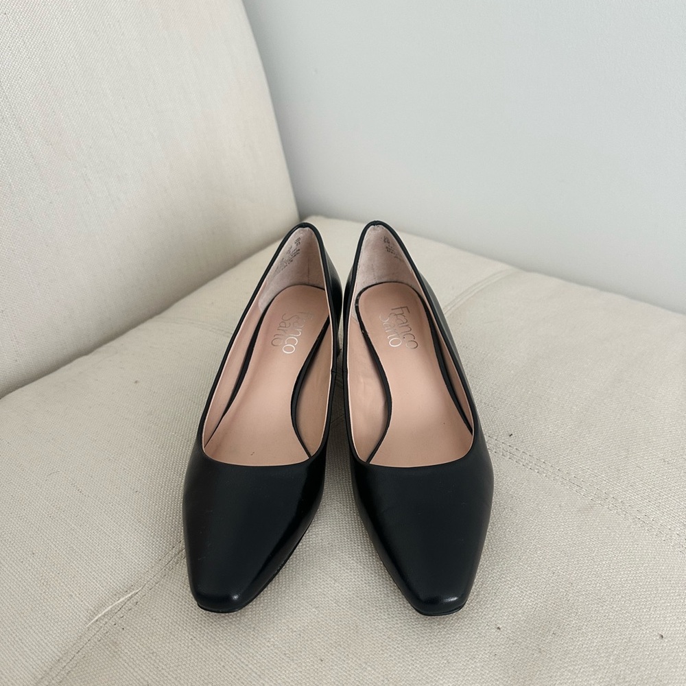 Franco Sarto Black Heels